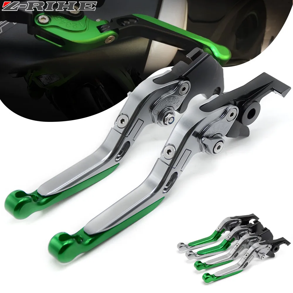 Логотип (Z1000) зеленый + титановый рычаг сцепления для мотоцикла kawasaki Z1000 2007 2008 2009 2010