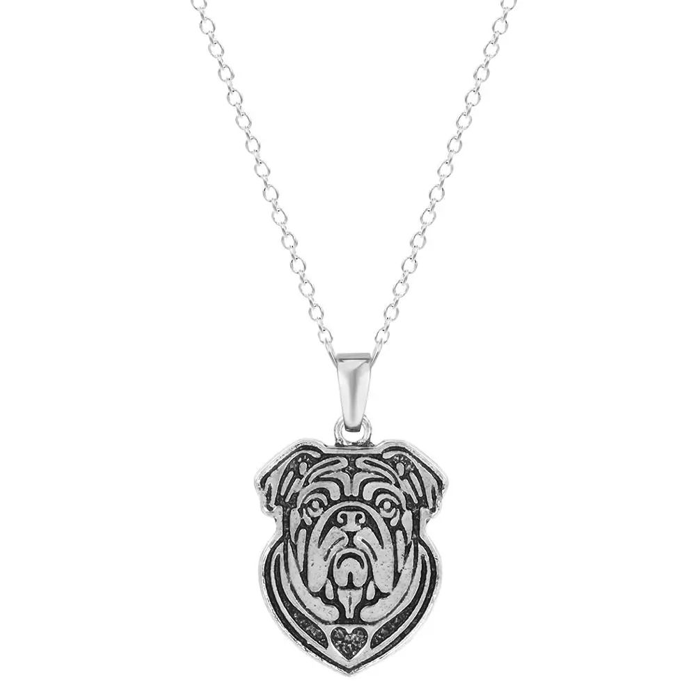 style 3 QIAMNI 1 шт. Изящный ручной Сибирский щенок Хаски для любителей домашних животных Уникальные ожерелья и подвески подарок для женщин мужчин девочек - Окраска металла: style 3