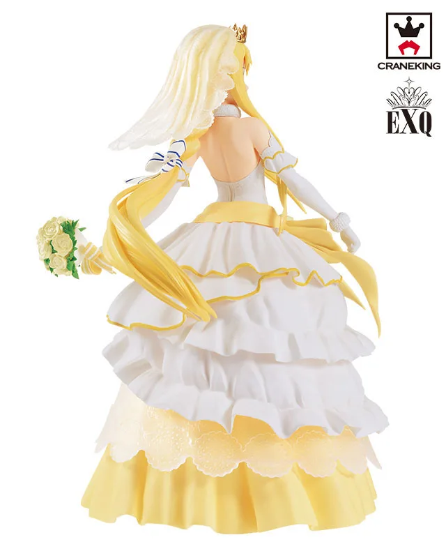 Коллекционная Фигурка Banpresto EXQ 100% оригинал свадьба Алиса из Sword Art Online Code Register |