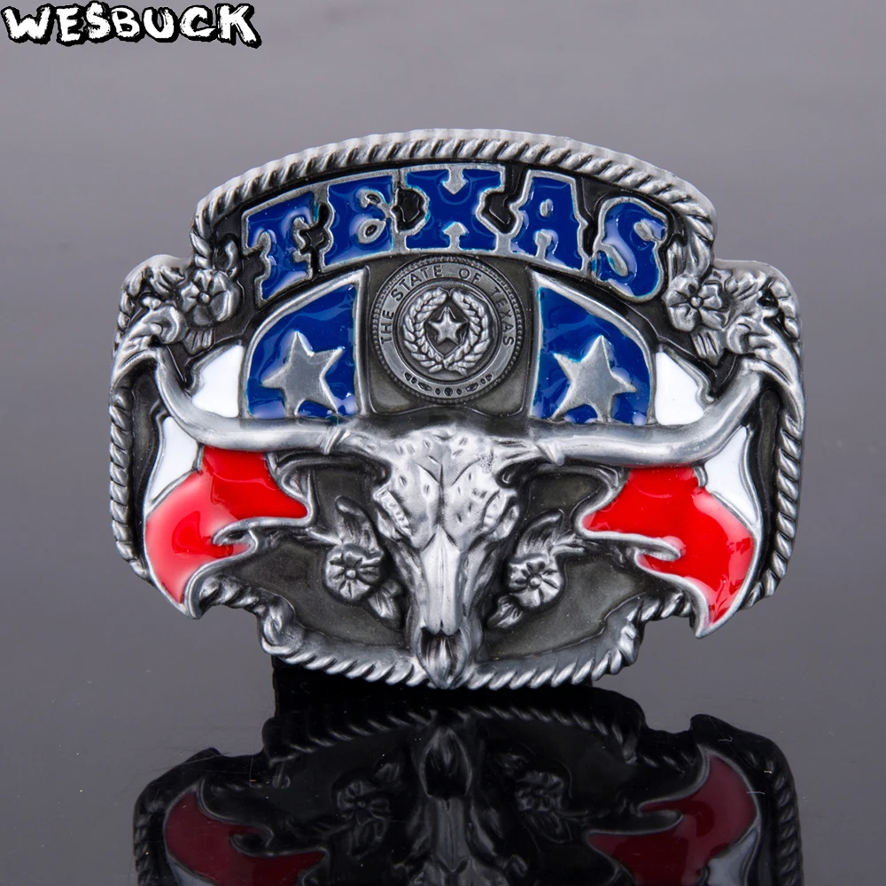 WesBuck Фирменная пряжка для ремня сделай сам в американском западном ковбойском
