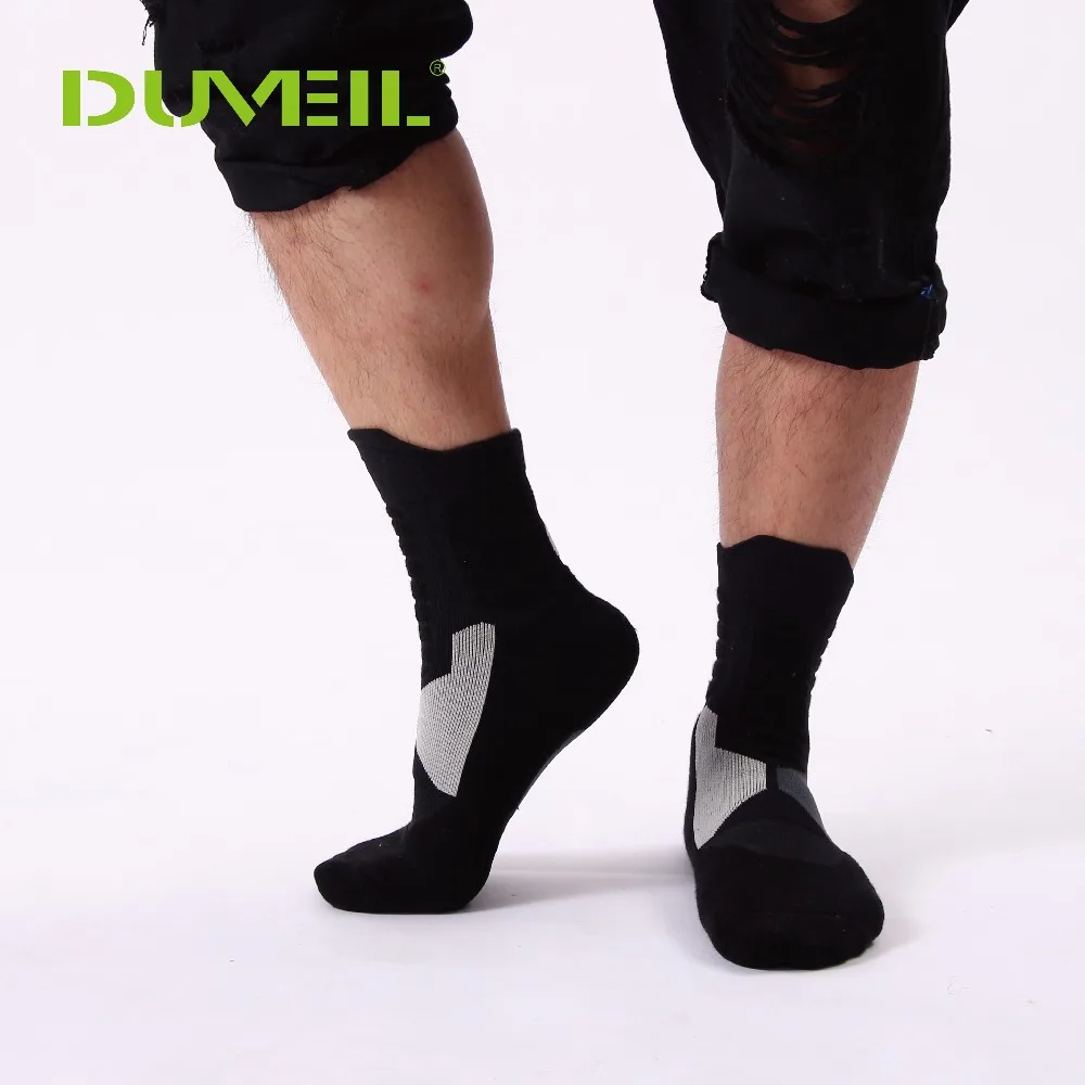 DUVEIL мужские спортивные носки Assist высокие для баскетбола профессиональные