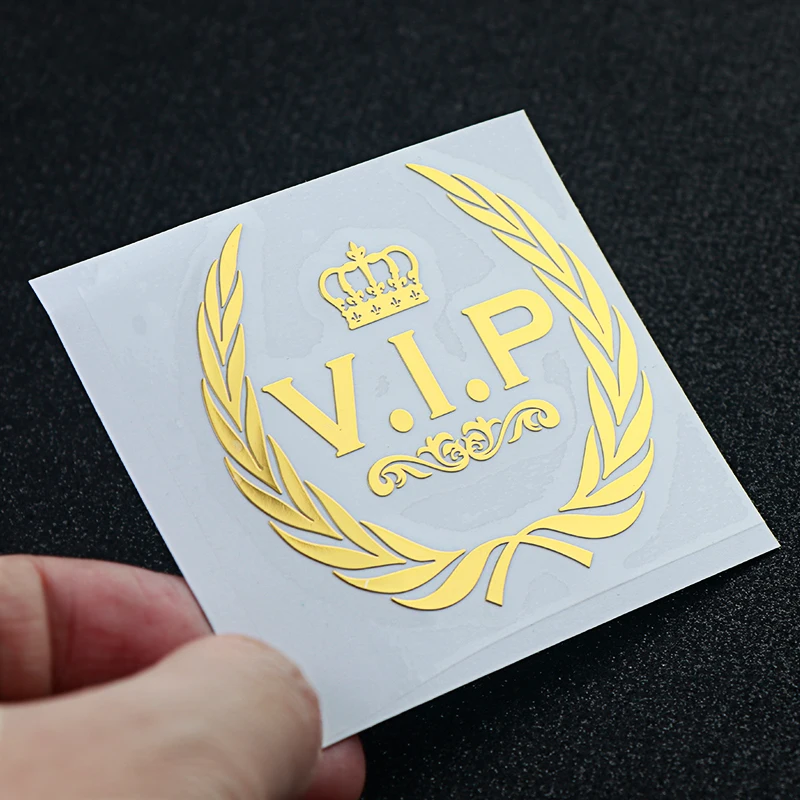 Золотой металлический никелевый стикер s для чехлов сотовых телефонов Vip
