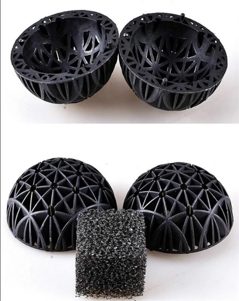 20 шт аквариумные пластиковые биохимические губчатые шарики фильтр-медиа с