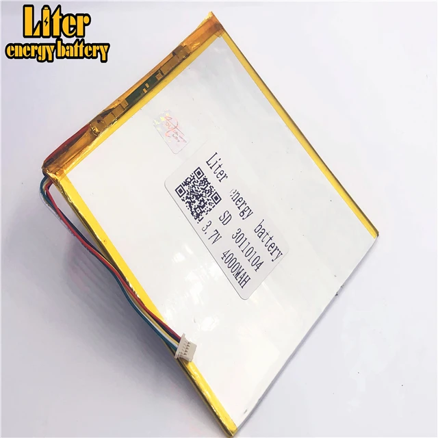 1 0 мм 5pin разъем 30110104 30110105 оптовая цена 3 7 v 4000mah lipo батарея аккумуляторные батареи