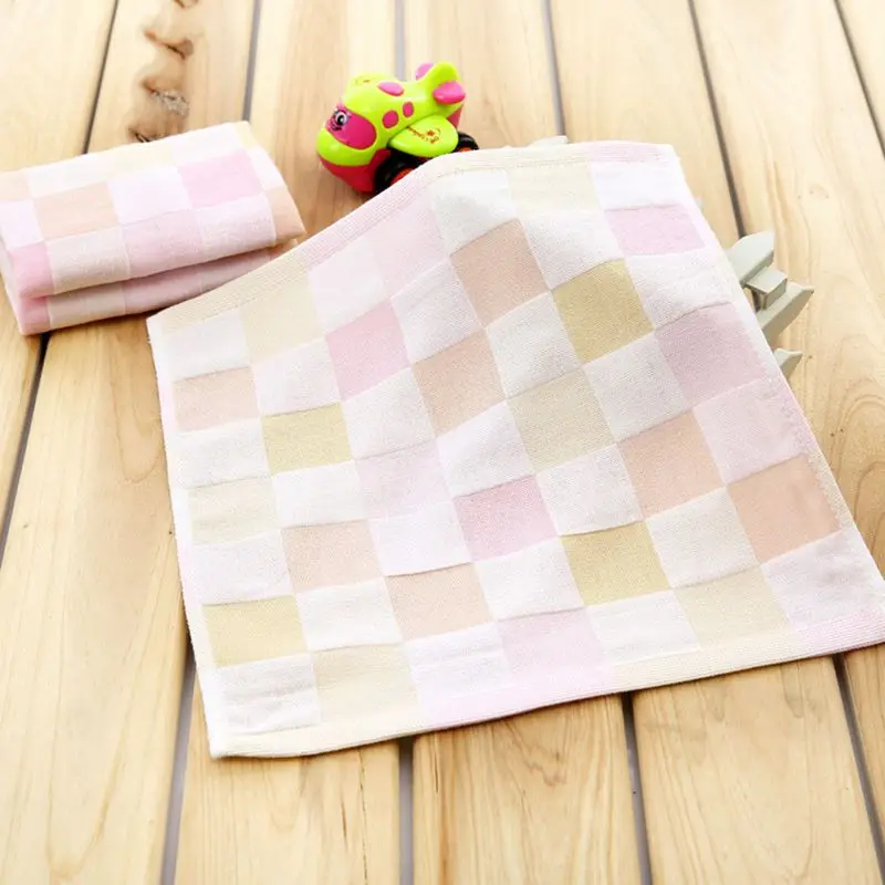 Двухслойное хлопчатобумажное полотенце марля решетки для полотенец