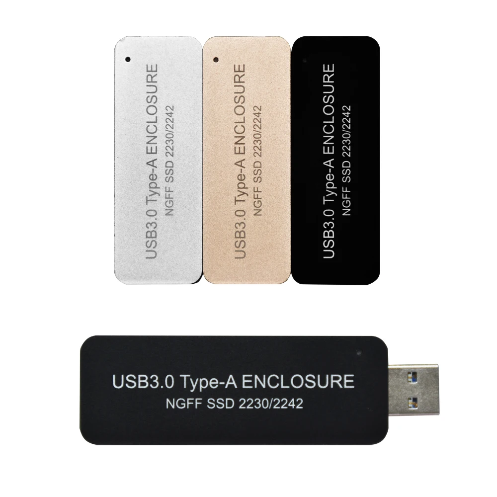Корпус для SSD накопителя B + M key M.2 SATA USB 3 0 M2 2242|ssd case|ssd enclosure usbssd usb 3.0 |