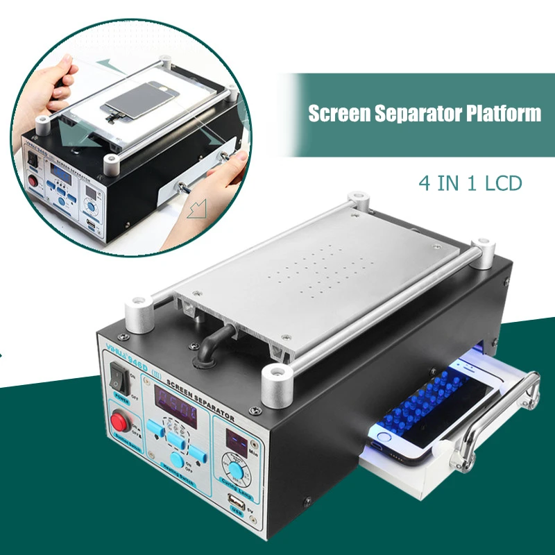 Doersupp 110/220v Lcd ремонтная машина вакуумная ламинирующая машина сенсорный экран Сепаратор машина комплект для Iphone