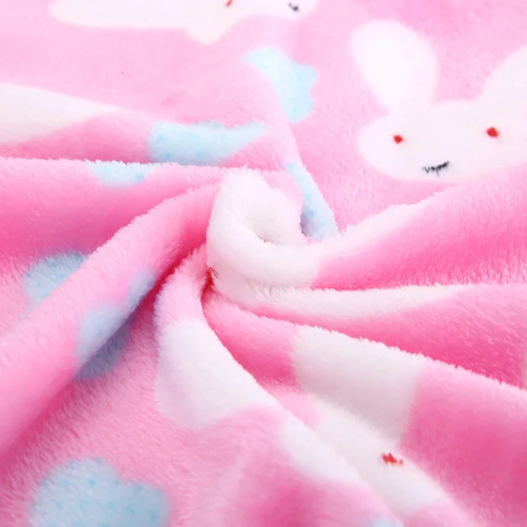 JaneYU однотонная Двусторонняя фланелевая ткань бархатное одеяло одежда для сна