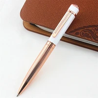high quality diamond pen rose gold black refill hat signature business office medium nib ballpoint pen new
