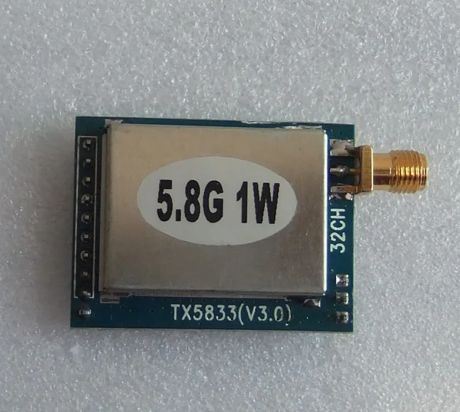Беспроводной av модуль передачи 5 8G 1 Вт 32 частоты FPV|module| |