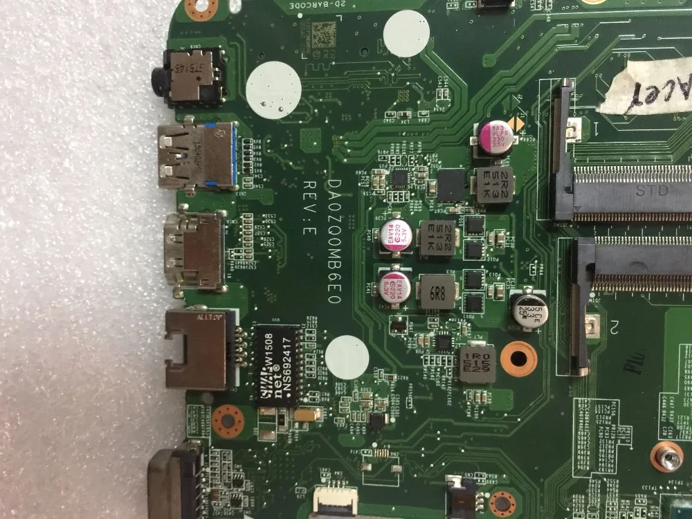 Для Acer Aspire E5-471G E5-471PG V3-472G V3-472PG материнская плата NB.MN111.001 DA0ZQ0MB6E0 с i5 4210U/4200U GT820M 100% |