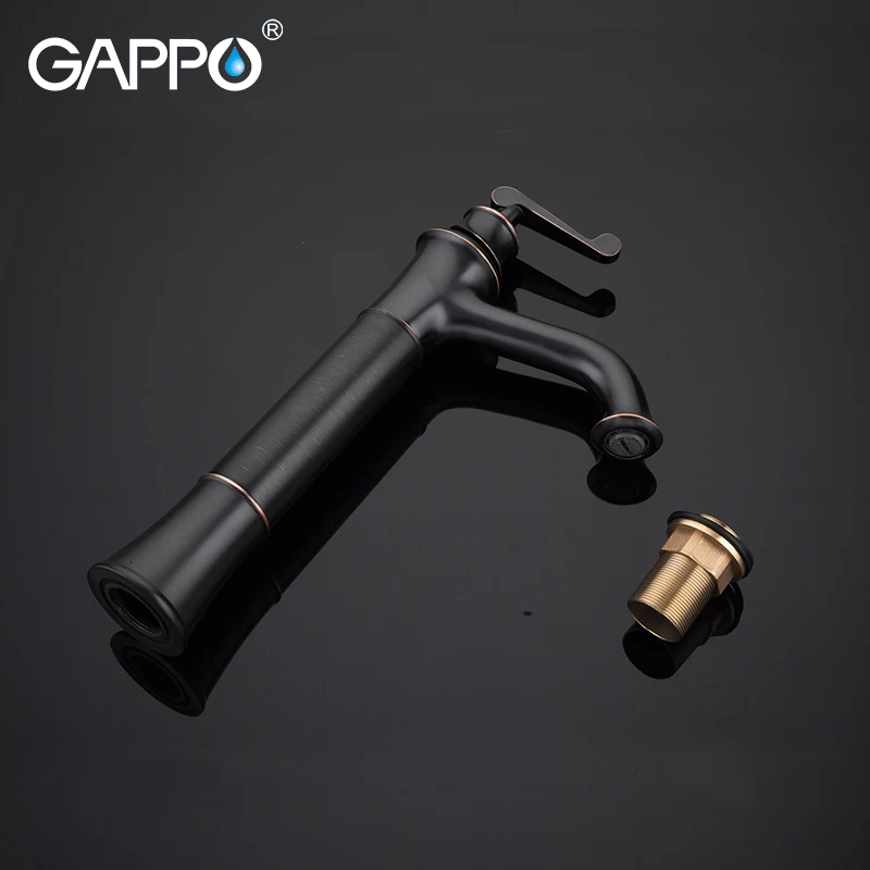 GAPPO Смесители бассейна черные высокие воды смесители водопад ванной кран