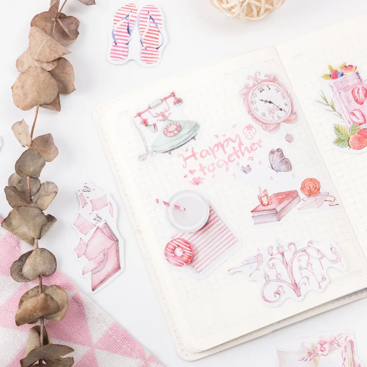 200 шт./упак. Sweet Memory Series торт декоративные канцелярские наклейки Скрапбукинг