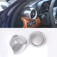 for alfa romeo giulia 2017 abs chrome car dashboard side air conditioning vent outlet cover trim set of 2pcs
