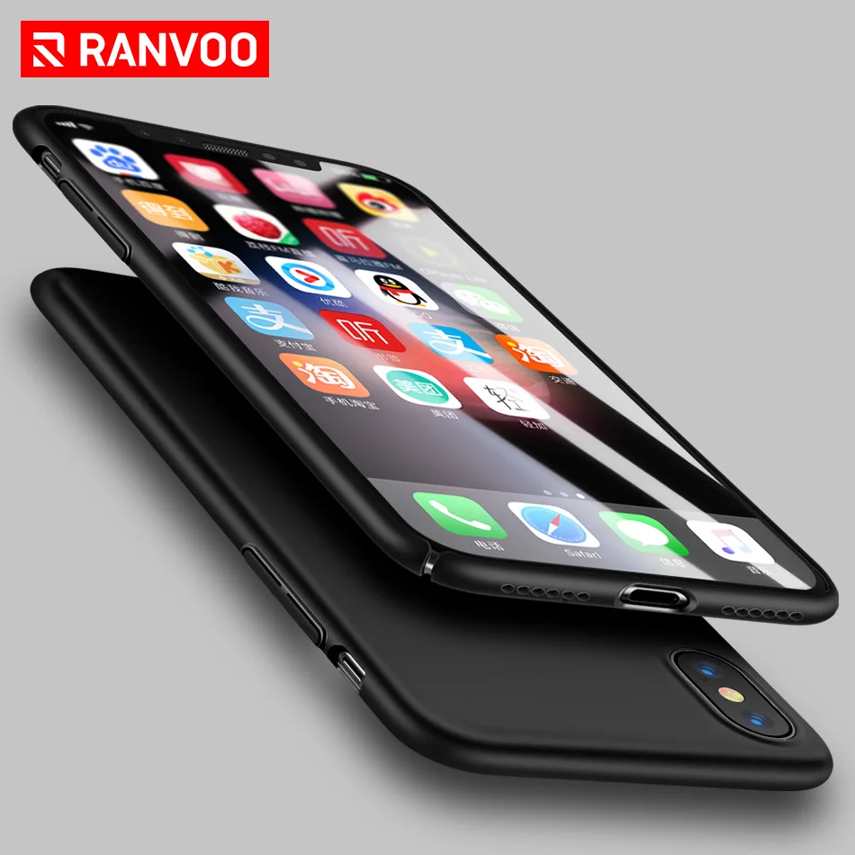 RANVOO Case for iPhone X Ultra Thin Hard PC Phone Cases Micro Matte Plating Process No Fingerprint Cover | Мобильные телефоны и