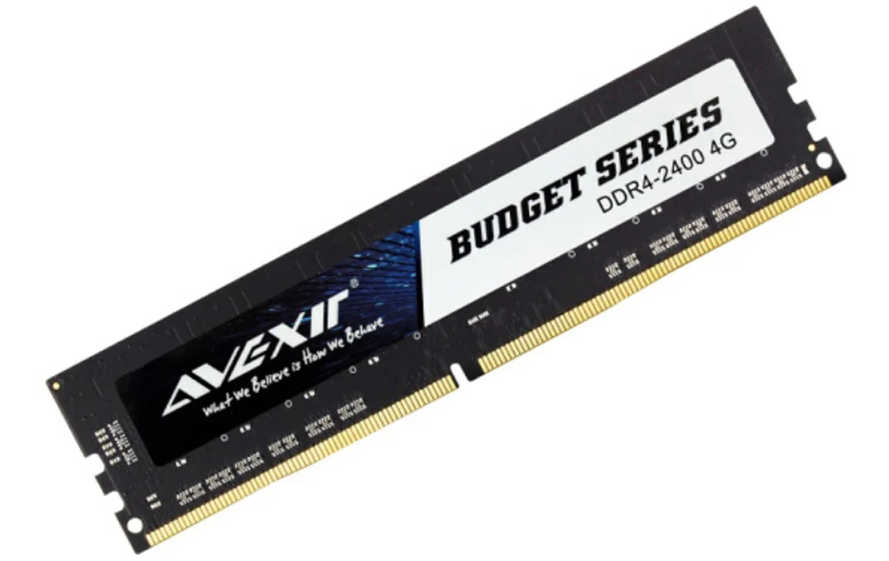 AVEXIR оперативная Память DDR4 4 ГБ/8 ГБ/16 ГБ настольная память 2133 МГц/2400 МГц напряжение памяти 1,2 в PC4-17000/PC4-19200 Гарантия 3 года одиночный модуль оперативной памяти