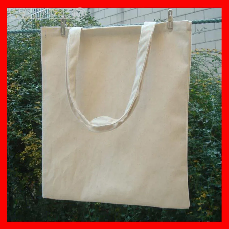 

1pcs/lot eco-friendly Natural cotton tote shopping bags
