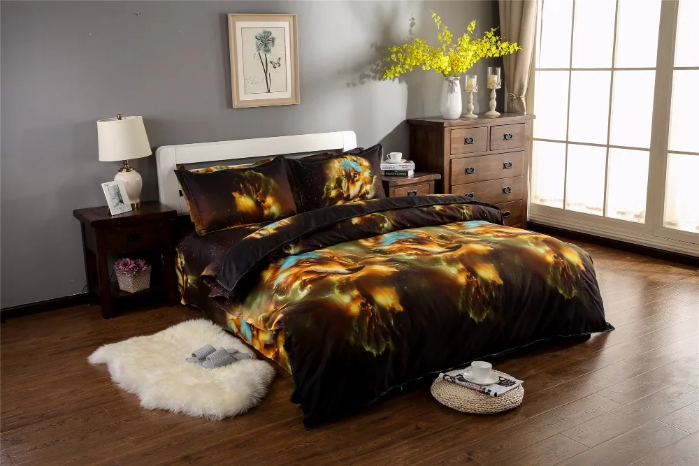 3d комплект постельного белья с розами постельное покрывало тигровой бабочкой