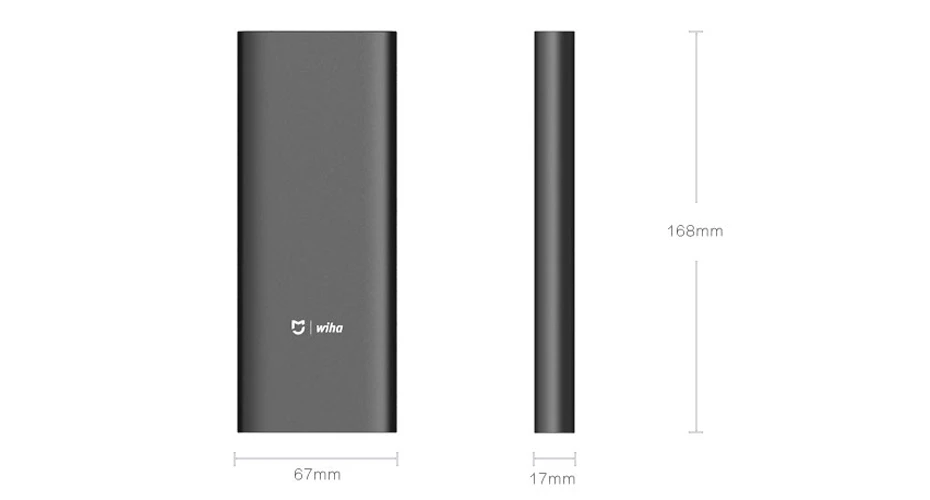 Xiaomi Mijia Wiha отвертка набор Повседневный Применение Комплект 24 точность магнитные биты коробка al винт наборы драйверов Xiaomi Smart Home