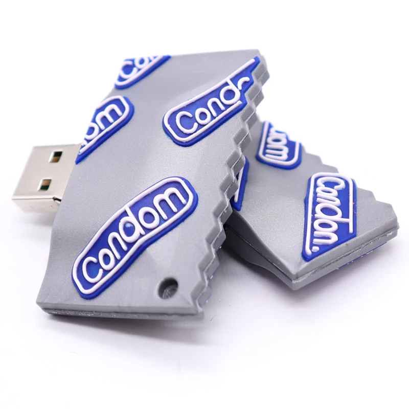 Мини USB флэш- накопитель мультяшный Забавный кондом usb- 4 ГБ 8 16 32 64 128 флэш - карта