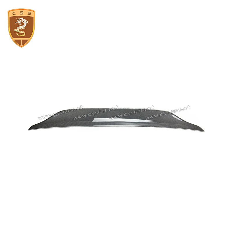 Комплект для тела из углеродного волокна задний спойлер углеродное заднее крыло