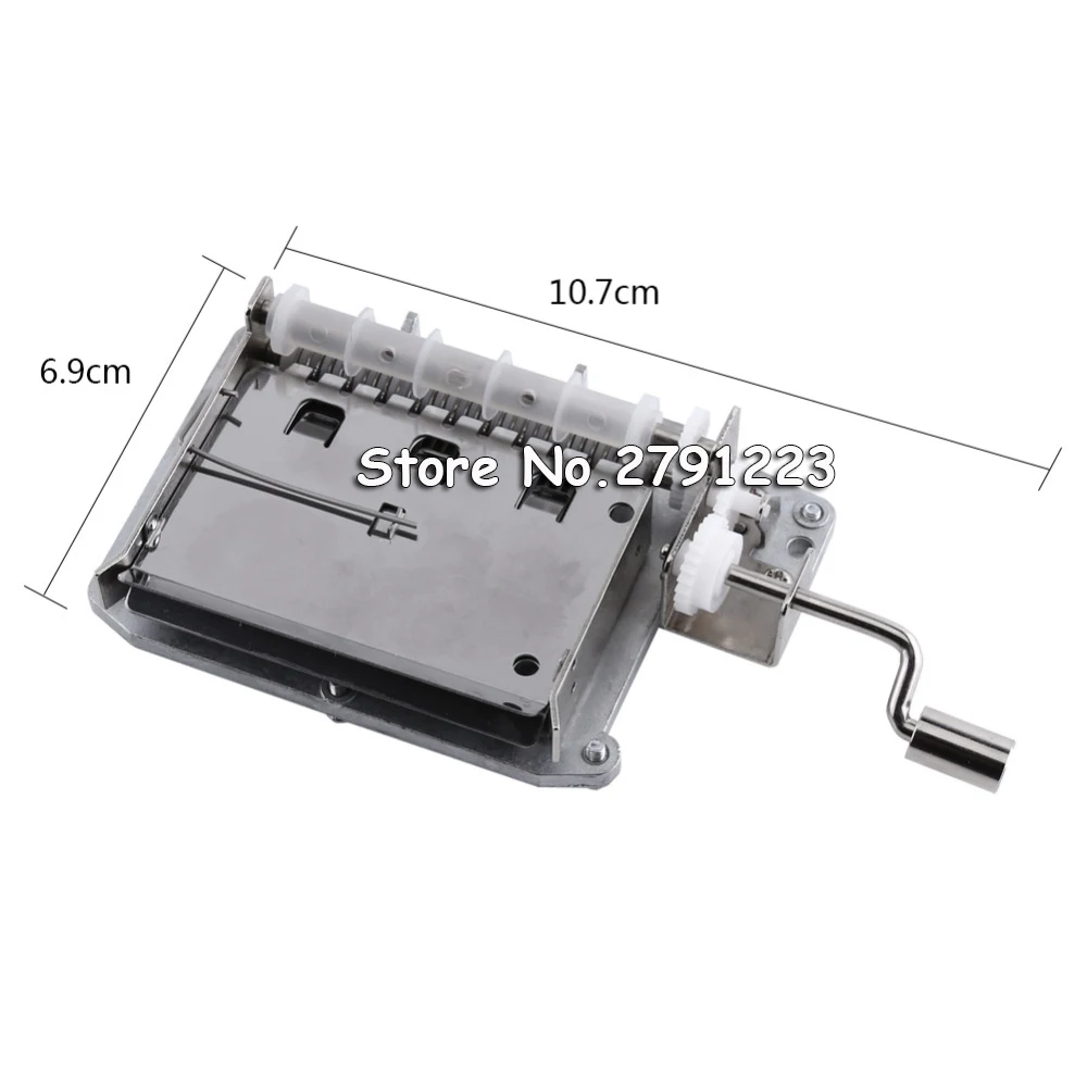 30 note ручная музыкальная Механическая Музыкальная шкатулка с перфоратором 3 ленты