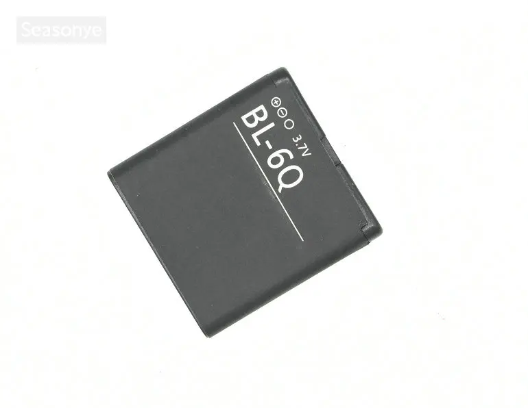 Seasonye 2x1080mAh/3.6Wh BL 6Q / BL6Q сменный аккумулятор + ЖК зарядное устройство для Nokia 6700 Classic