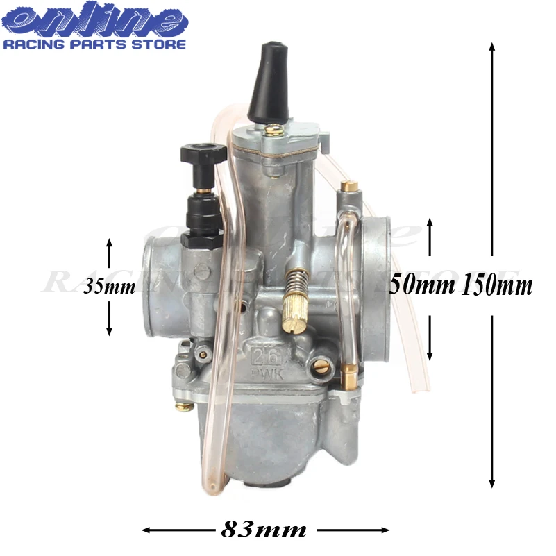 Модификация деталей карбюратора мотоцикла 26 мм для OKO PWK26 Carb с Power Jet Race Scooter
