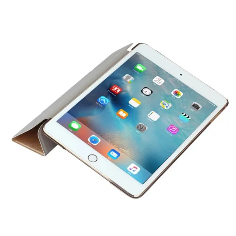 Ультра-тонкий чехол для IPad Mini4 чехол из искусственной кожи чехол-подставка эластичная кожа геометрический флип-чехол для Apple IPad mini 4 чехол Fundas