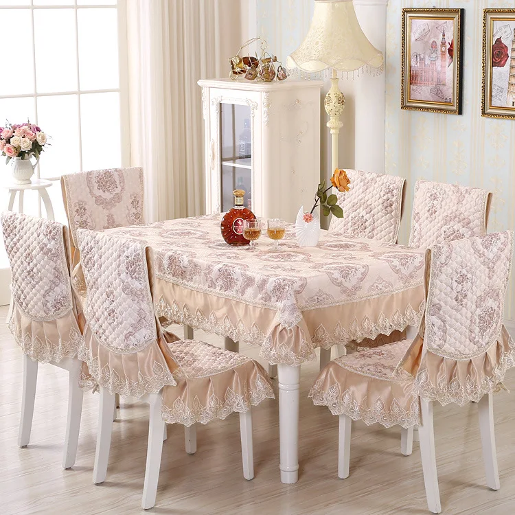 Европейские Роскошные Скатерти Чай покрытие стола Декор для дома настольный