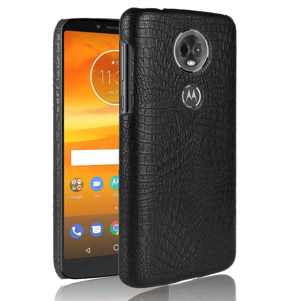 

SUBIN New Case For Motorola moto E5 plus E5+ 5.99" luxury Crocodile Skin PU Leather Back Cover Phone Protective Case for moto X