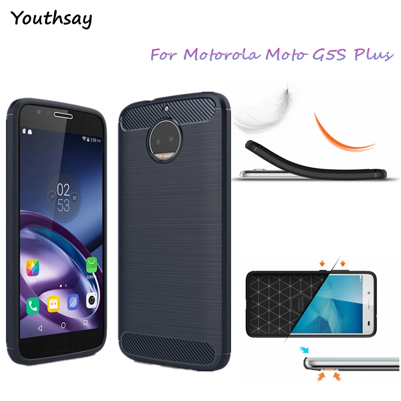 

Youthsay, чехлы для Motorola Moto G5S Plus, чехол из углеродного волокна для Motorola Moto G5S Plus, чехол для телефона Moto G5S Plus