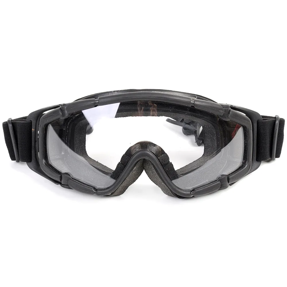 FMA Helmet Goggles Airsoft Tactical Ballistic Anti-Fog Goggles for Ski Bike Safety Glasses on Helmets with Side Rails 2 Lenses