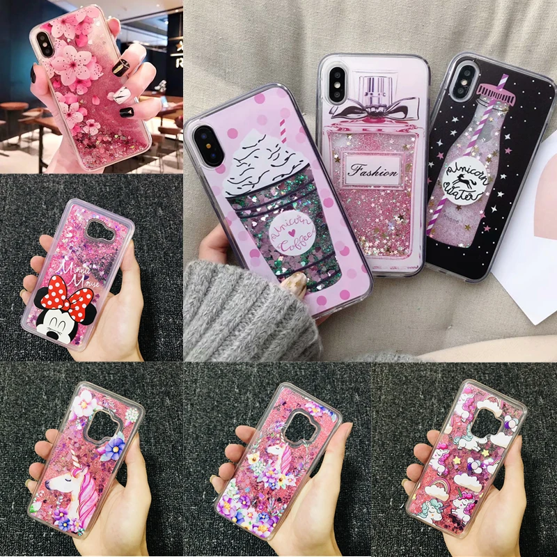 Жидкой воды Мягкий силиконовый чехол для samsung S10 5G S10e S8 S9 плюс S7 край A10 A20 A30 A40 A50 A60 A70 M10 M20 M30 M40 Note 8, 9