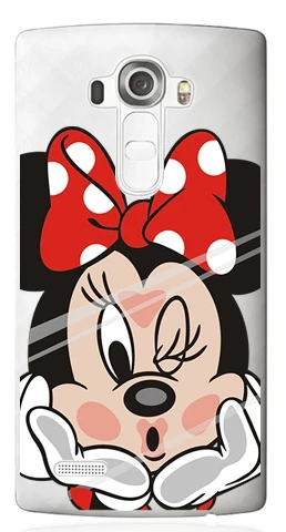 Soft Tpu Clear Case For LG G3 G4 G5 V10 K3 K4 K5 K8 K10 with Minnie Cute Mickey Fruit Animal Ice Cream |