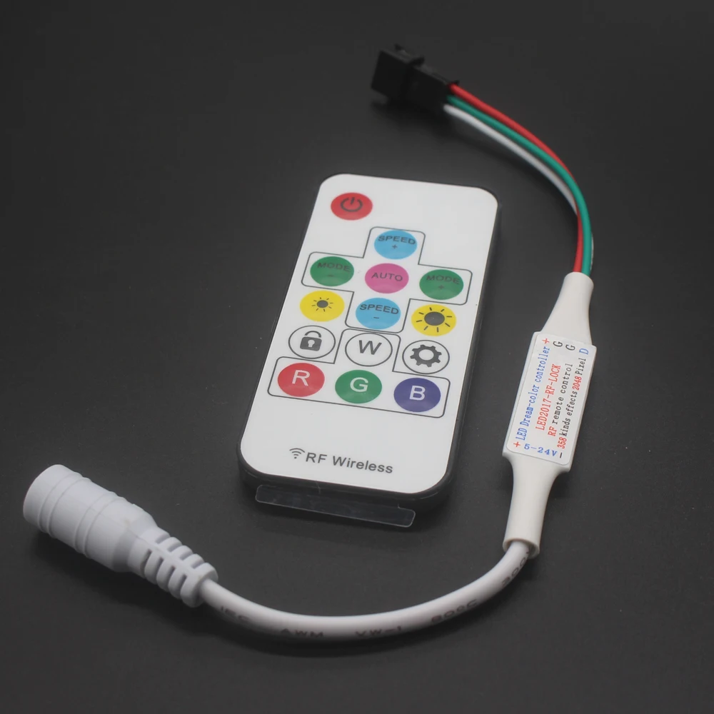 Светодиодный светильник 14 клавиш 5 в пост. Тока 12 В SP103E 14Key RGB беспроводной пульт