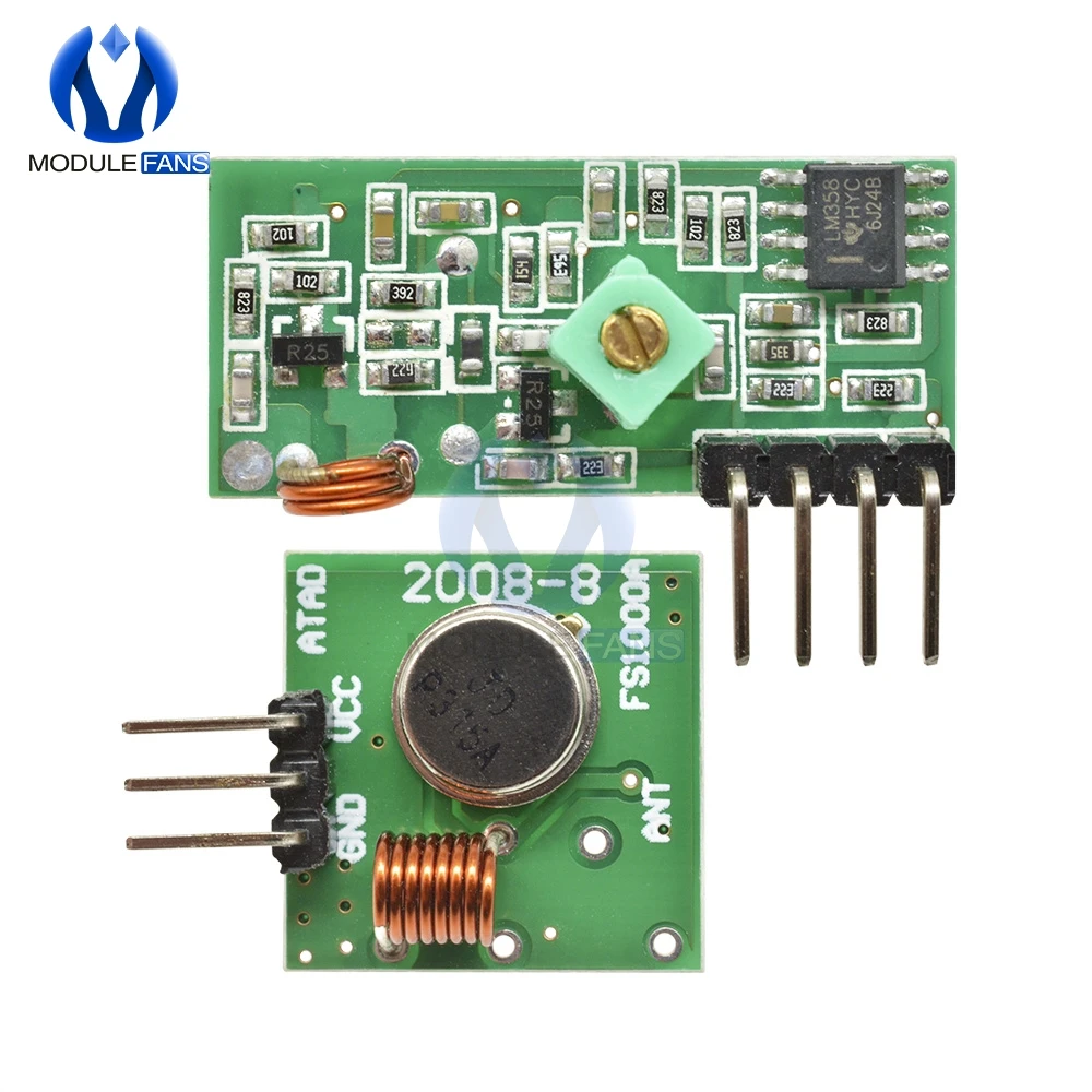 315 мгц радиочастотный передатчик и приемник Ссылка Комплект для Arduino/ARM/MCU WL|kit for