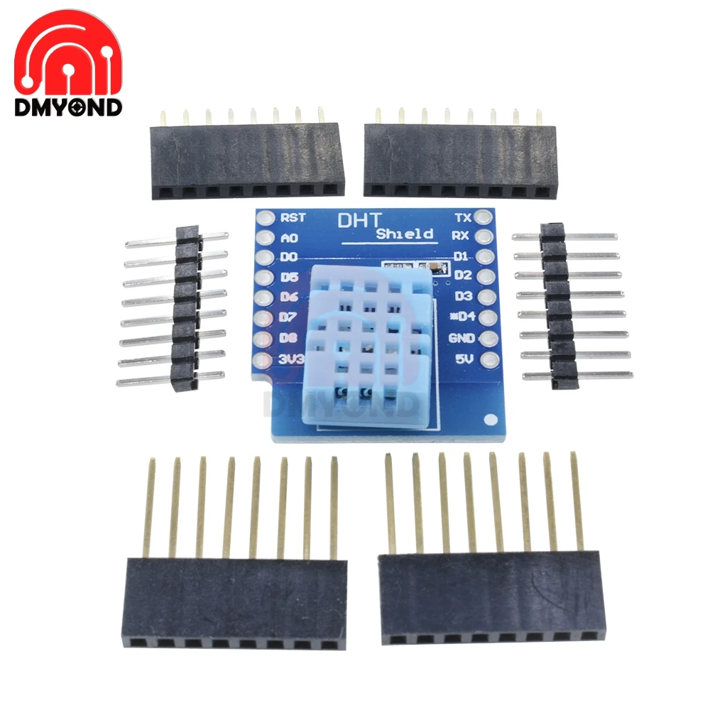 Для Wemos D1 Mini DHT11 цифровая одинарная шина датчик температуры и влажности Щит Модуль