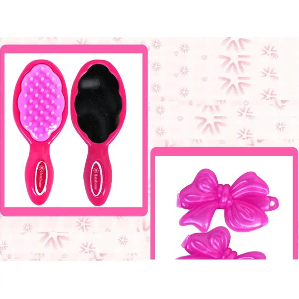 RCtown дети салон красоты игрушки чехол для с феном расческа духи флакон помады