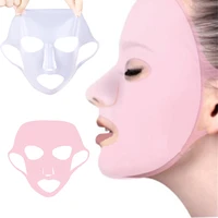 silicone face mask for the face sheet mask anti off mask ear fixed prevent essence evaporating reusable face mask skin care tool