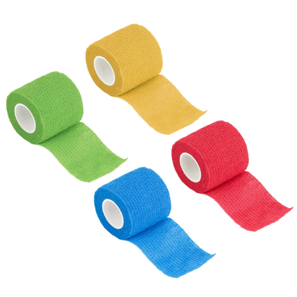 

Self-Adhering Bandage Wraps Elastic Adhesive First Aid Tape Stretch 5cm dropshipping