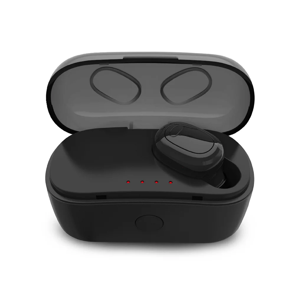 Bluetooth Earphones Sport Running Wireless Headset Noise Cancelling 3D Stereo Earbuds with Mic and Charging Box | Электроника