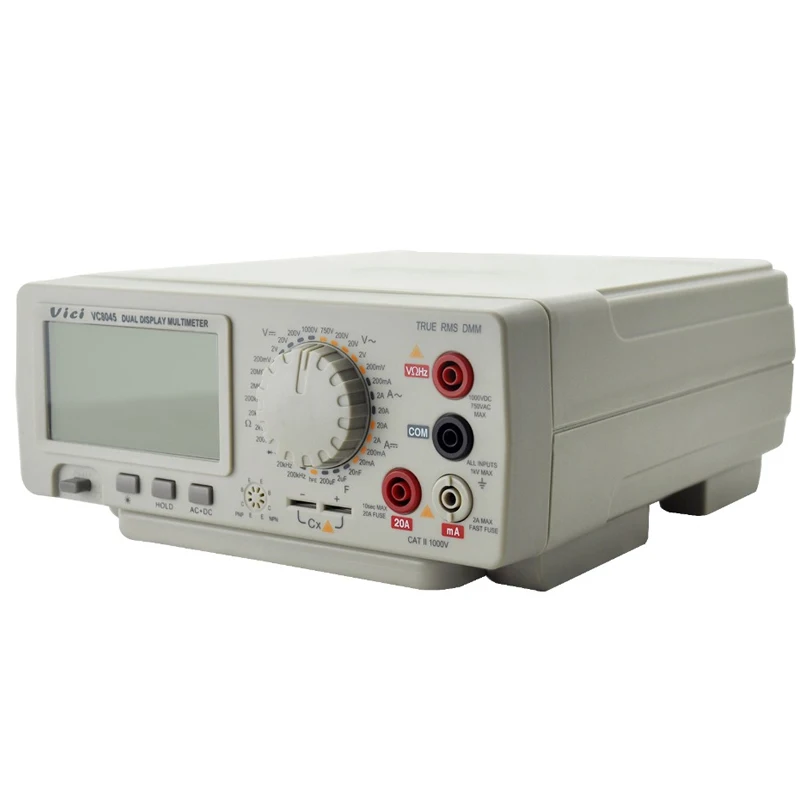 Цифровой мультиметр Vici VC8045 настольный Высокоточный DCV/ACV/DCA/ACA DKTD0122 верстак 4 1/2