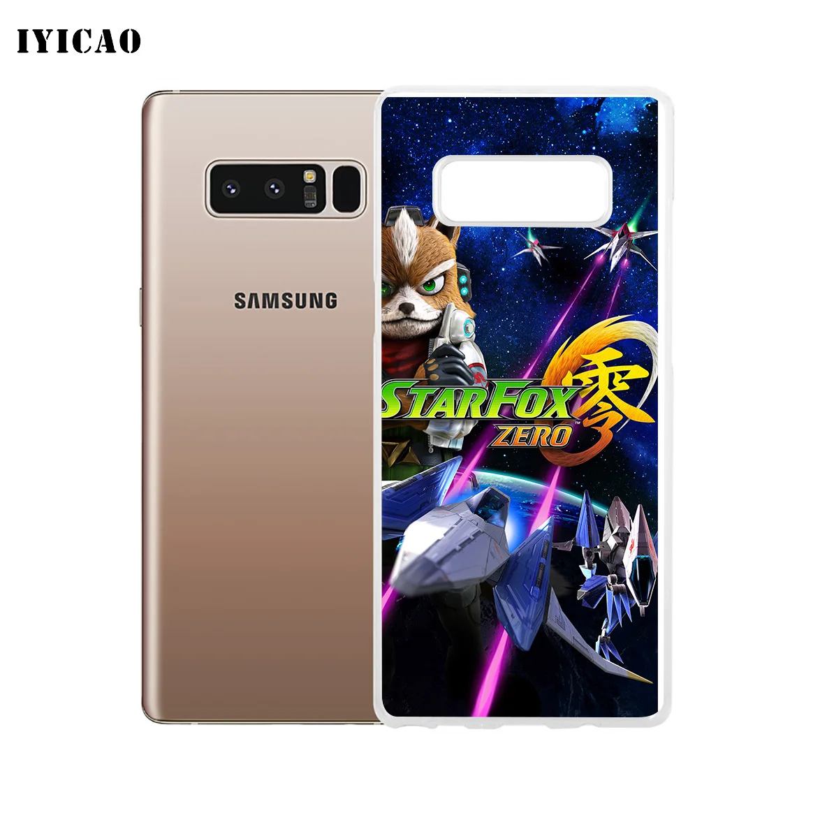 IYICAO мультяшный Мягкий силиконовый чехол со звездой лисой для Samsung A5 A6 Plus A7 A8 A9 J3 J5 J7