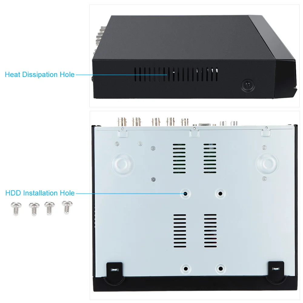 KKmoon HD 8CH CCTV система 960 H/D1 DVR рекордер 8 шт 800TVL IR видео наблюдения камера безопасности система 8 каналов DVR комплект Onvif