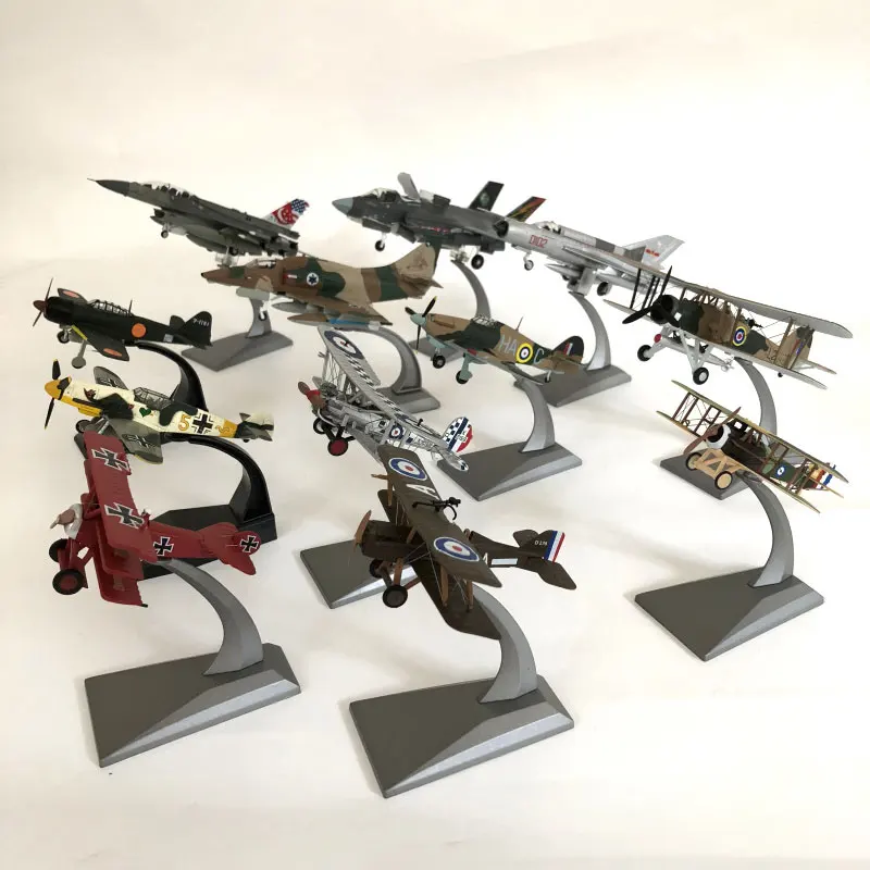 1: 72 металлические модели первая и вторая мировая война спасательный истребитель