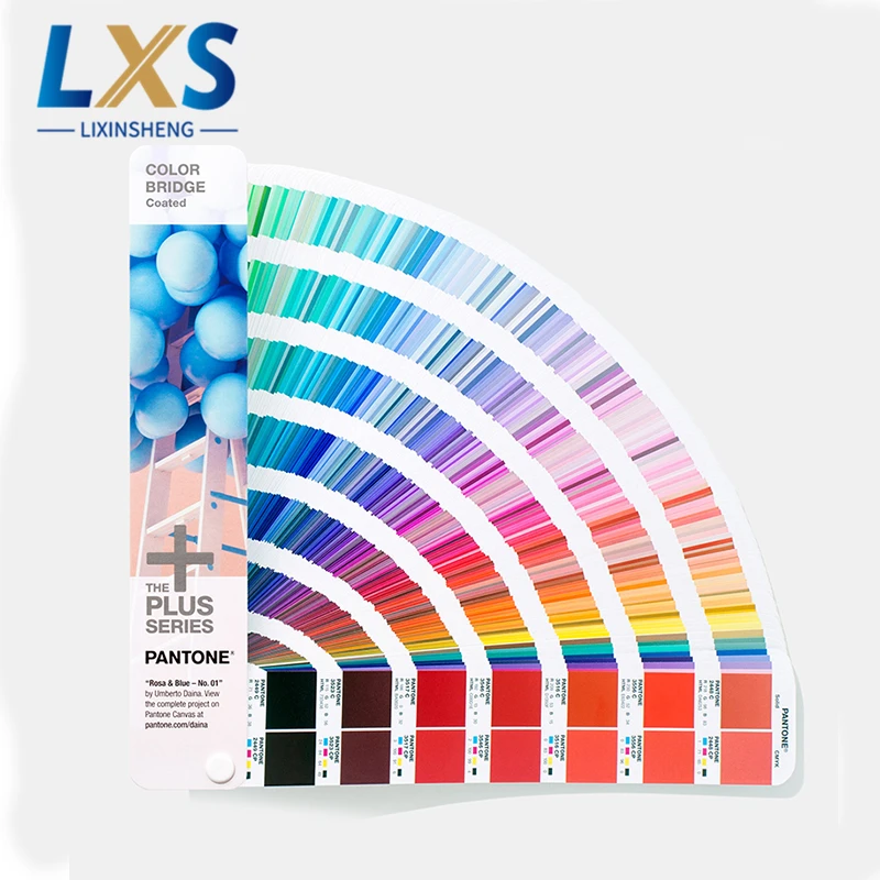 Цветная карта Pantone Bridge RGB и CMYK 1755 видов цветов GG6103N для технологической
