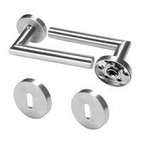 Handle Door Sliding Interior Door Handles Pcs Household Accessories Entrance Gate Lever Knob For Bedroom Bathroom