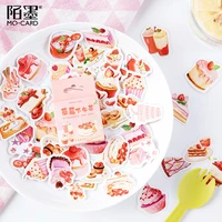 20setslot stationery stickers strawberry afternoon tea diary planner decorative mobile stickers scrapbooking diy craft stickers
