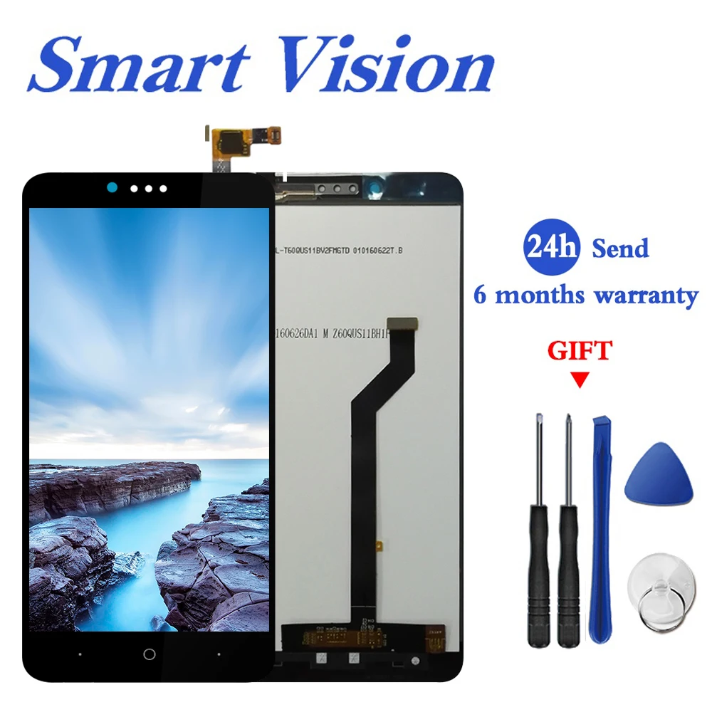 Для ZTE zmax Pro z981 ЖК-дисплей с сенсорным экраном дигитайзер смартфон Запчасти для
